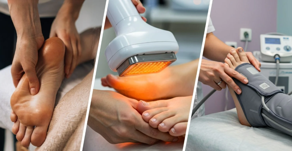 PulseHeal™ Precision Ankle Recovery System | Electric Heat Massage Wrap for Joint Pain Relief