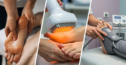 PulseHeal™ Precision Ankle Recovery System | Electric Heat Massage Wrap for Joint Pain Relief